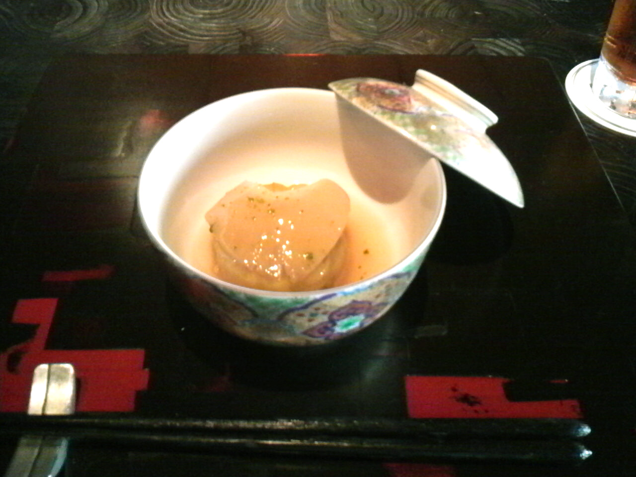 賀茂茄子のフカヒレのせ
